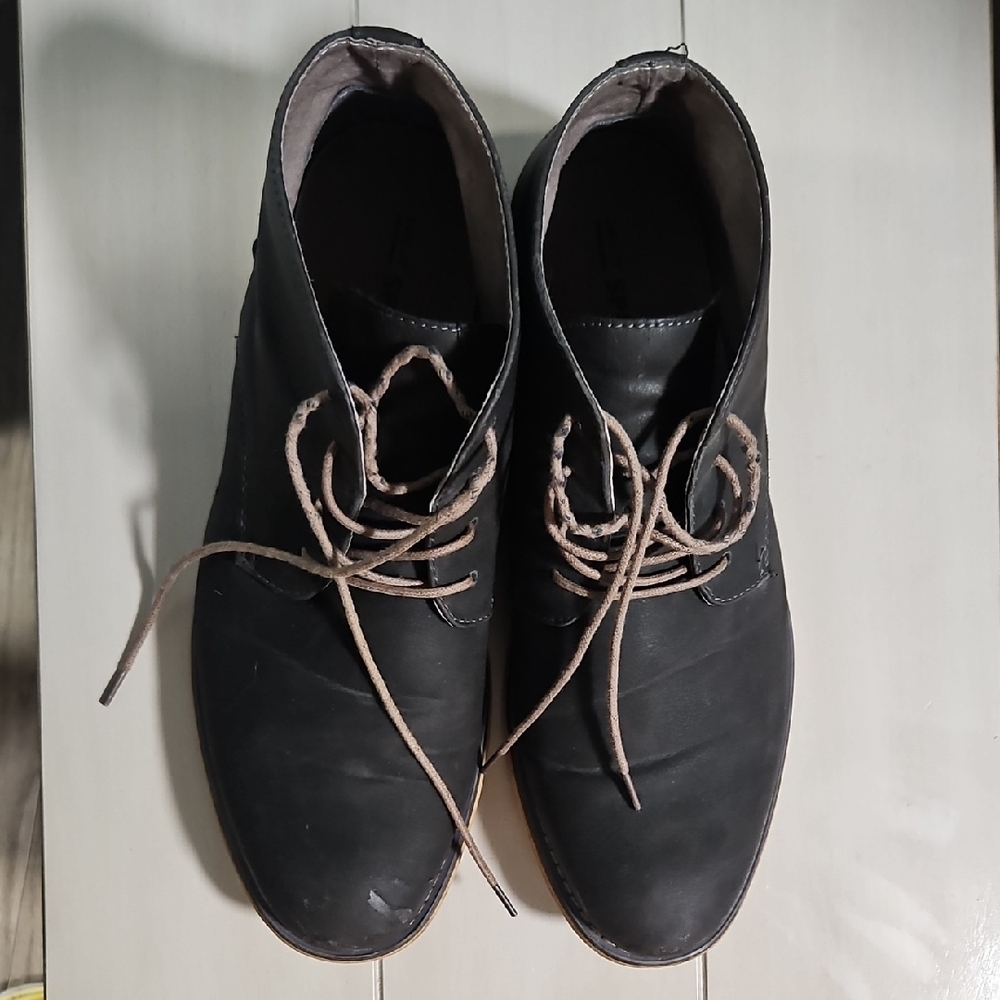 Classic Dark Gray Call It Spring Leather Men's Shoes Size 12